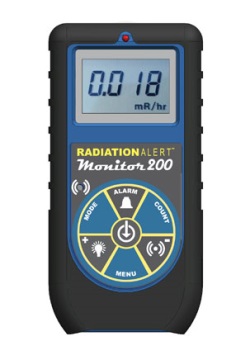 SE Monitor 200 Survey Meter w/ mR/Hr, uSv/hr & CPM Scale
